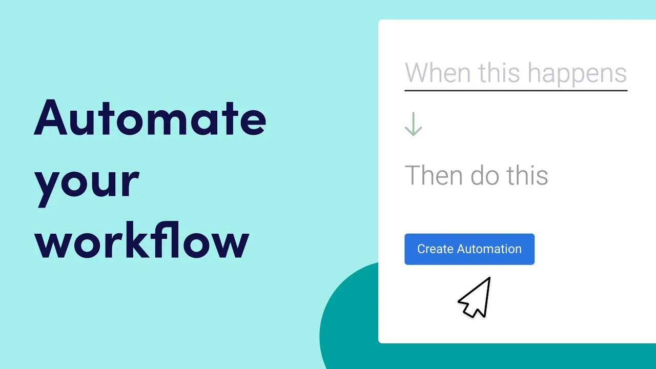 Automate your workflow with no-code solutions.